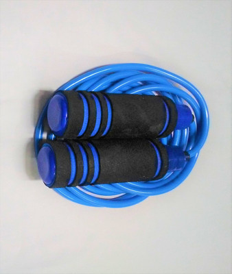 

GM Skipping Rope Full Size Speed Skipping Rope(Black, Length: 389 cm), Black;blue