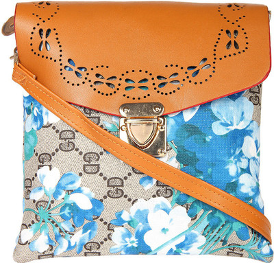

London Design Women Casual Multicolor Leatherette Sling Bag