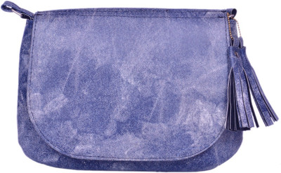 

aatoot Girls Casual Blue PU Sling Bag