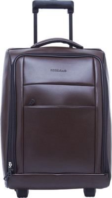 

Bags R Us Faux Leather Small Travel Bag - Medium(Brown)