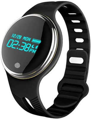 

University Trendz Generic E07 New Design Smart Wristband E07 Waterproof Bluetooth 4.0 OLED Display Smartwatch Smart Bracelet With Pedometer SMS Reminder Sleep Fitness Activity Calorie Tracker(Black Strap, Size : Adjustable)