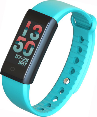 

University Trendz FIT1X6S Fitness Tracker Colorful Screen Smart Bracelet with , blood pressure, sensor heart rate monitor, Calorie sports colored screen smart Bracelet With IP 67 Waterproof, BLUE(Blue Strap, Size : Free)