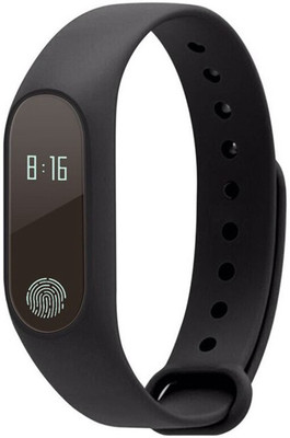 

Generic M2 Smart Bracelet Heart Rate Monitor bluetooth Smartband Health Fitness Tracker Smart Band Wristband for Android iOS(Black Strap, Size : Free)