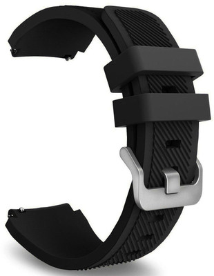 

ACUTAS Replacement Silicone Band Strap Bracelet Smart Watch Strap(Black)