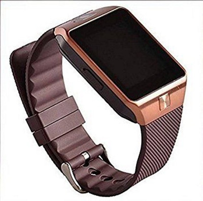 

HOC CPW_768P_DZ09_samsung 4G smart watch with camera, memory card and sim card support and fitness tracker Smartwatch(Black Strap XL)