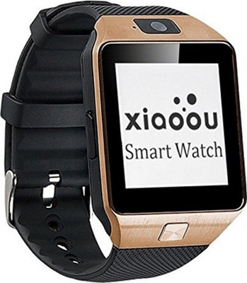 

HOC QDK_824D_DZ09_samsung 4G smart watch with camera, memory card and sim card support and fitness tracker Smartwatch(Black Strap XL)