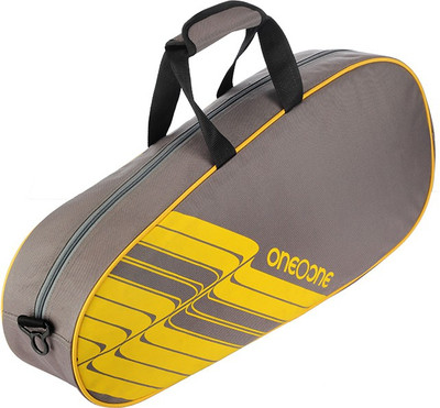 

One O One Lines Collection Single Grey - Badminton / Tennis Kitbag Badminton Kitbag(Grey, Kit Bag)