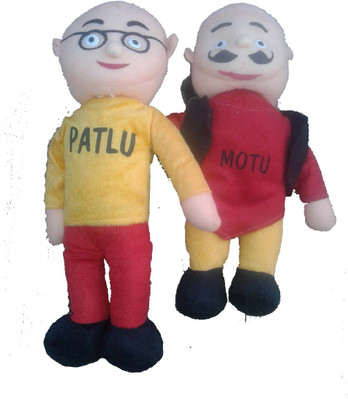 

APAS lovely baby motu patlu 40cm - 40 cm(Red, Yellow)