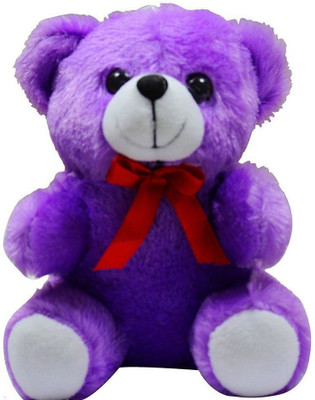 

fizznfusion 1 ft purple teddy bear - 10 cm(Purple)