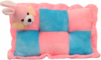Mable New born baby Gift Multi Colour Pillow Rabbit Pink Stuffed Toy Teddy bear (38 CM) - Feet 2 inches Long - 30 cm(Pink) available at flipkart for Rs.349