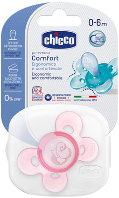 

Chicco Physio Comfort Soother(Pink)