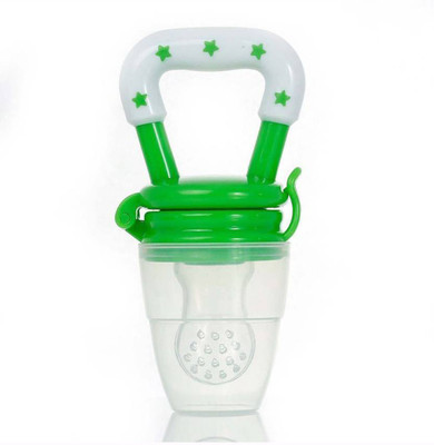 

PRESENTSALE Colorful Attractive Food Feeder Grow With Me Set Teething Toy Silicone Nibbler TEETHER ( color may very) Teether(Multicolor)