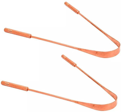 

Zafos Copper Tongue Cleaner(Pack of 2)