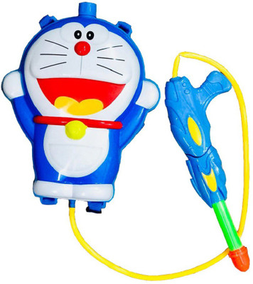 

RIANZ Cartoon Doremon Figure Backpack Water Gun Holi Pressure Water Gun Pichkari Tank Summer Beach Water Blaster Baby Toys Shooting Spray, Color May Vary (Doremon Figure)(Multicolor)