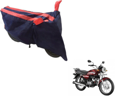 Flipkart SmartBuy Two Wheeler Cover for Hero(HF Dawn, Black, Orange)