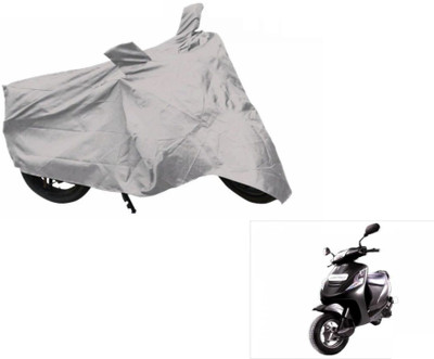 Flipkart SmartBuy Two Wheeler Cover for Mahindra(Kine, Silver)