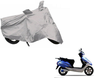 Flipkart SmartBuy Two Wheeler Cover for Lohia(Fame, Silver)