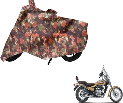 MOCKHE Two Wheeler Cover for Bajaj(Avenger 220 Cruise, Multicolor)