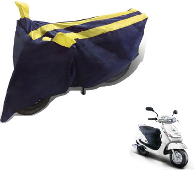 Flipkart SmartBuy Two Wheeler Cover for Mahindra(Duro, Black, Yellow)