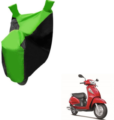 Flipkart SmartBuy Two Wheeler Cover for Suzuki(Access SE, Black, Green)