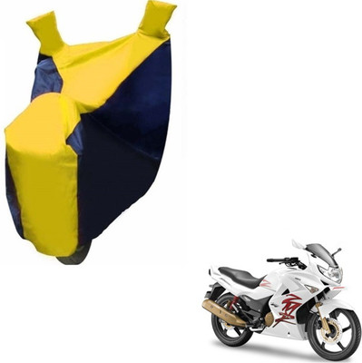 MOCKHE Two Wheeler Cover for Hero(Karizma ZMR, Black, Yellow)