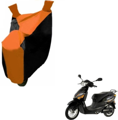 Flipkart SmartBuy Two Wheeler Cover for Hero(Electric Zippy, Black, Orange)