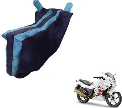 Flipkart SmartBuy Two Wheeler Cover for Hero(Karizma ZMR, Black, Blue)