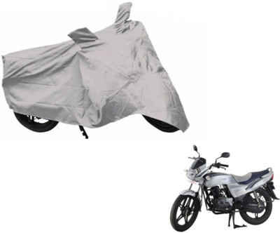 MOCKHE Two Wheeler Cover for LML(Freedom, Silver)