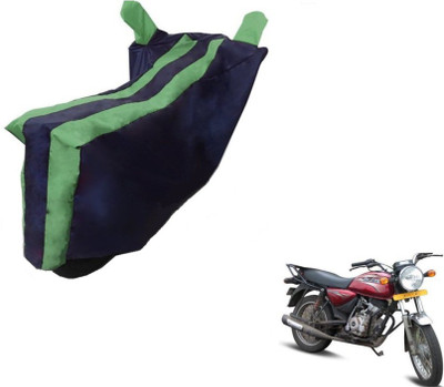Flipkart SmartBuy Two Wheeler Cover for Bajaj(Boxer, Black, Green)
