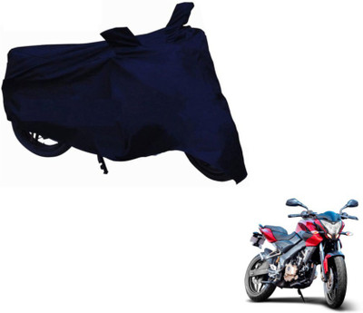 MOCKHE Two Wheeler Cover for Bajaj(Pulsar 200 NS DTS-i, Blue)