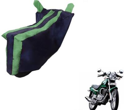 MOCKHE Two Wheeler Cover for TVS(Fiero F2, Black, Green)