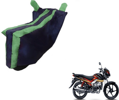 MOCKHE Two Wheeler Cover for Mahindra(Centuro, Black, Green)