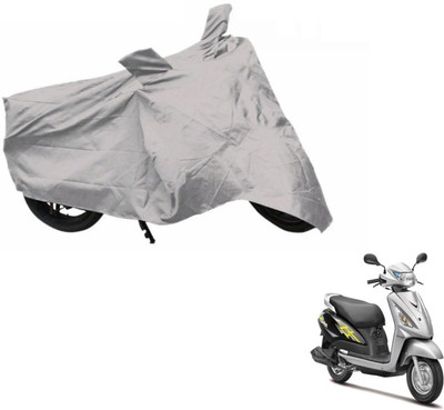 Flipkart SmartBuy Two Wheeler Cover for Suzuki(Swish, Silver)