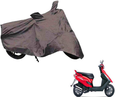 MOCKHE Two Wheeler Cover for Bajaj(Grey)
