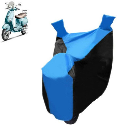 Auto Age Two Wheeler Cover for Piaggio(Vespa, Blue)