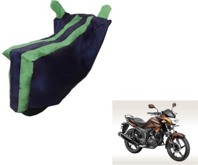 Flipkart SmartBuy Two Wheeler Cover for Hero(Hunk, Black, Green)