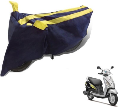 Flipkart SmartBuy Two Wheeler Cover for Suzuki(Swish, Black, Yellow)