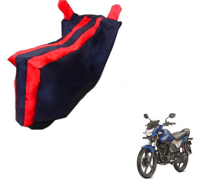 Flipkart SmartBuy Two Wheeler Cover for Honda(CB Shine, Black, Red)