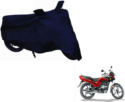 Flipkart SmartBuy Two Wheeler Cover for Hero(Passion Plus, Blue)