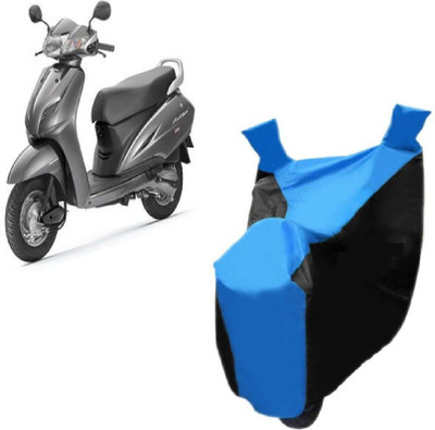 Auto Age Two Wheeler Cover for Honda(Activa 3G, Blue)