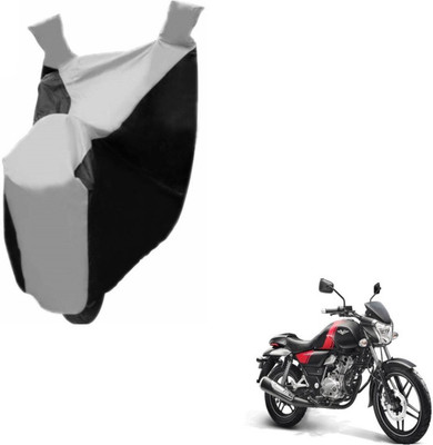 Flipkart SmartBuy Two Wheeler Cover for Bajaj(V 150, Black, Silver)