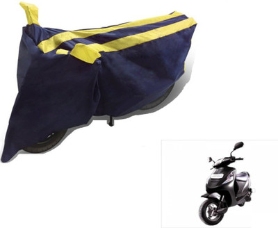 Flipkart SmartBuy Two Wheeler Cover for Mahindra(Kine, Black, Yellow)