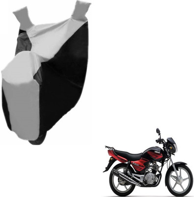 Flipkart SmartBuy Two Wheeler Cover for Yamaha(YBR 125, Black, Silver)