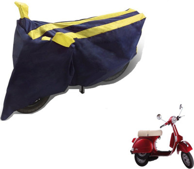 Flipkart SmartBuy Two Wheeler Cover for LML(Star Euro, Black, Yellow)