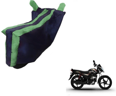 MOCKHE Two Wheeler Cover for Mahindra(Pantero, Black, Green)