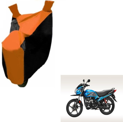 Flipkart SmartBuy Two Wheeler Cover for Hero(Passion Pro TR, Black, Orange)