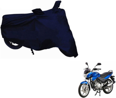 MOCKHE Two Wheeler Cover for Bajaj(Discover 150 s, Blue)