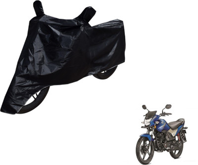MOCKHE Two Wheeler Cover for Honda(CB Shine, Black)