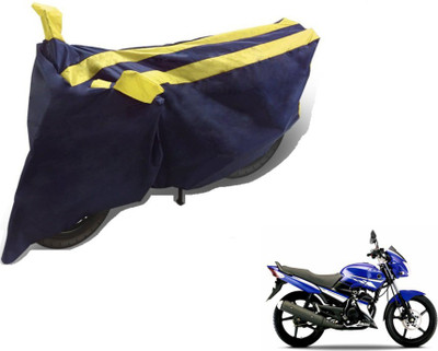 Flipkart SmartBuy Two Wheeler Cover for Yamaha(Gladiator, Black, Yellow)