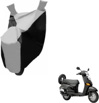 Flipkart SmartBuy Two Wheeler Cover for Honda(Black, Silver)
